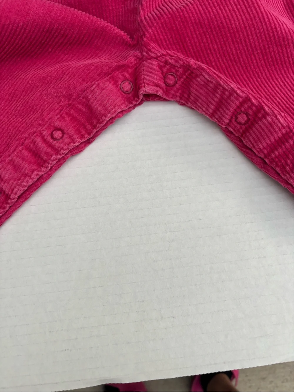 VINTAGE OshKosh B'gosh Fuchsia Corduroy Overalls for Kids